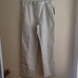L.L. Bean Women's Light Tan Boot-Cut Pants